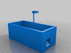 Power Supply Box with cable holder
