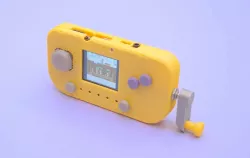 PyGamer HandHeld Gaming Crank