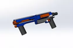 Rampage Nerf Blaster for Lego Minifigures