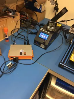 Remote Power Down for Printer and Raspberry Pie 3 Model B+