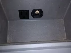 RJ12 Panel mount, Yaesu microphone extension
