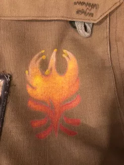 Sabine's Starbird Graffiti Stencil (Star Wars Rebels)