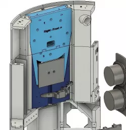 Side-Mount Electronics Platform for Mr. Baddeley's v2 R2-D2