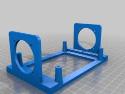 SKR Board Bracket 40mm fans brackets added