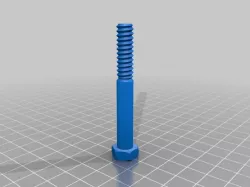 sla printed urethane hobbed bolt experiment