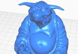 Terror Dog Buddha w/claws (Ghostbusters - TV / Movies Collection)