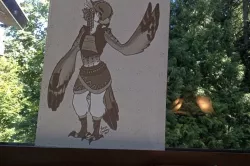 The Legend of Zelda: Breath of the Wild Rito concept art Lithophane 