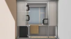 TINY WORK TABLE (FOLDABLE)