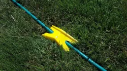 Traveling Sprinkler Stop