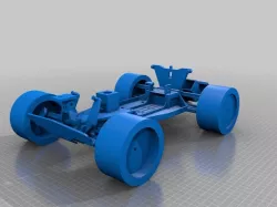 Traxxas Rustler/Bandit reference exploded view