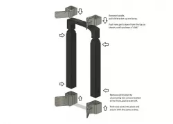 Trolly handle mount. Gotway Monster. EUCGUY