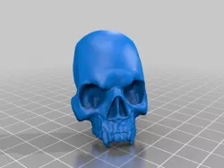 Vampire Skull Flat Back