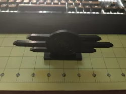 Vault-Tec Logo Statue