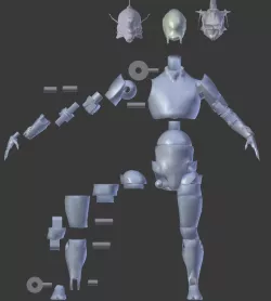 Warframe Ash Action Figure 