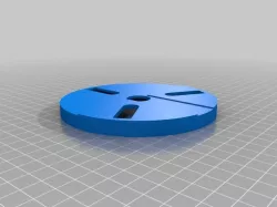 Work plate for the turning table vertex HV-4 (for square bars)
