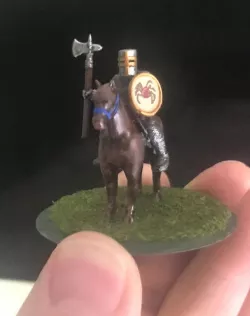 28mm Knight of Serbia Miniature - Zombie Hunter