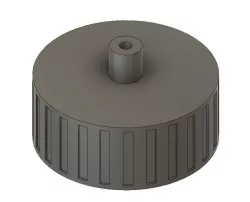 3D printed nerf flywheel