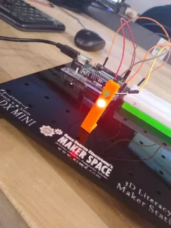 3DX Two LED project!