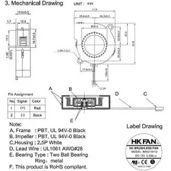 5015 Radial Fan Dummy
