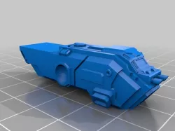 6mm Cosmo Knight Aircraft, FlameHawk Bomber (Remix)