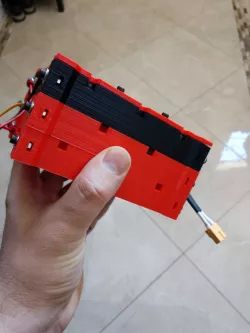 6P stackable 18650 batteries holder