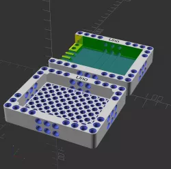 Arduino Uno LEGO Technic Enclosure