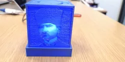 Ataturk Cube - Lithophane