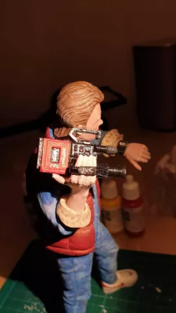 Back to the future camera 1:8 scale to fit Marty Mc Fly model from Gambody
