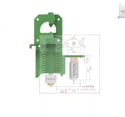 BLT compatible body for Tornado CR10 Prusa Extruder upgrade