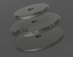 Boardgame Tracking wheel / Counter / Dial