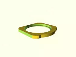 Clip in filter for Nikon (Template)