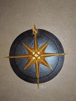 Compass Rose - 3D Model by hdpoly