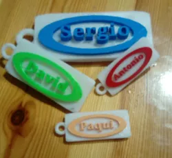 Customizable Keychain