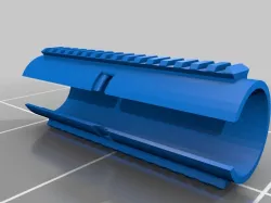Differents RIS handguard for mp5sd