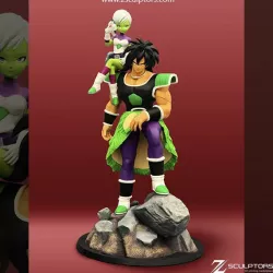 Diorama BROLY and Chirai