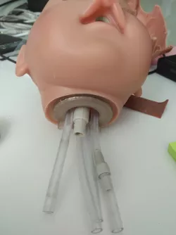 Doll neck ring replacement