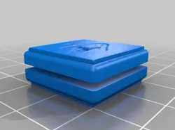 Double logo string damper 