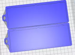 Electronic test plate holder with eurolock