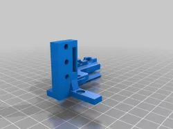 Ender-5 BLTouch Mount (3mm lower) + Hotend Cable Strain Relief