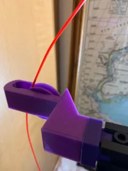 Ender3 Filament Roller Guide Snap On No Tools Fidget Spinner Bearing