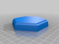experimental hexagon miniature base