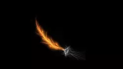 Flame sword