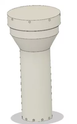 Fleshlight Sex Toy Storage Box Round (NSFW)