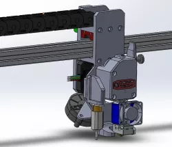 Folgertech FT-5 Head Design - Bondtech BMG Extruder, E3D V6, BLtouch