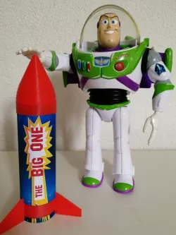 fusée rocket toy story 1 Big one