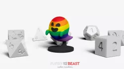Gaysper miniature. 28-32mm LGBT ghost figure