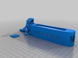 Godzilla Incense Tray