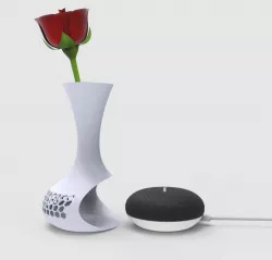 google home mini vase case