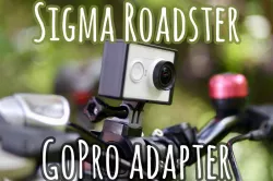 GoPro adapter for Sigma Roadster bike light mount