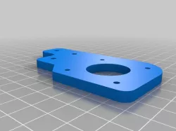 HE3D EI3 Y axis rear plate